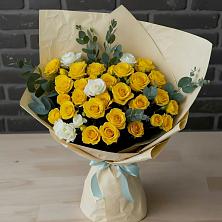 Букет цветов из:  Розы в Борское