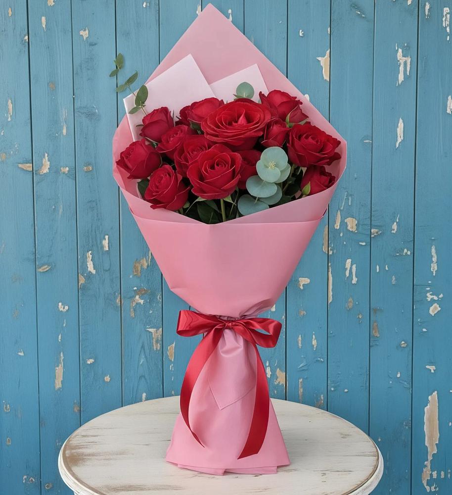 Букет цветов из: Розы в Борское