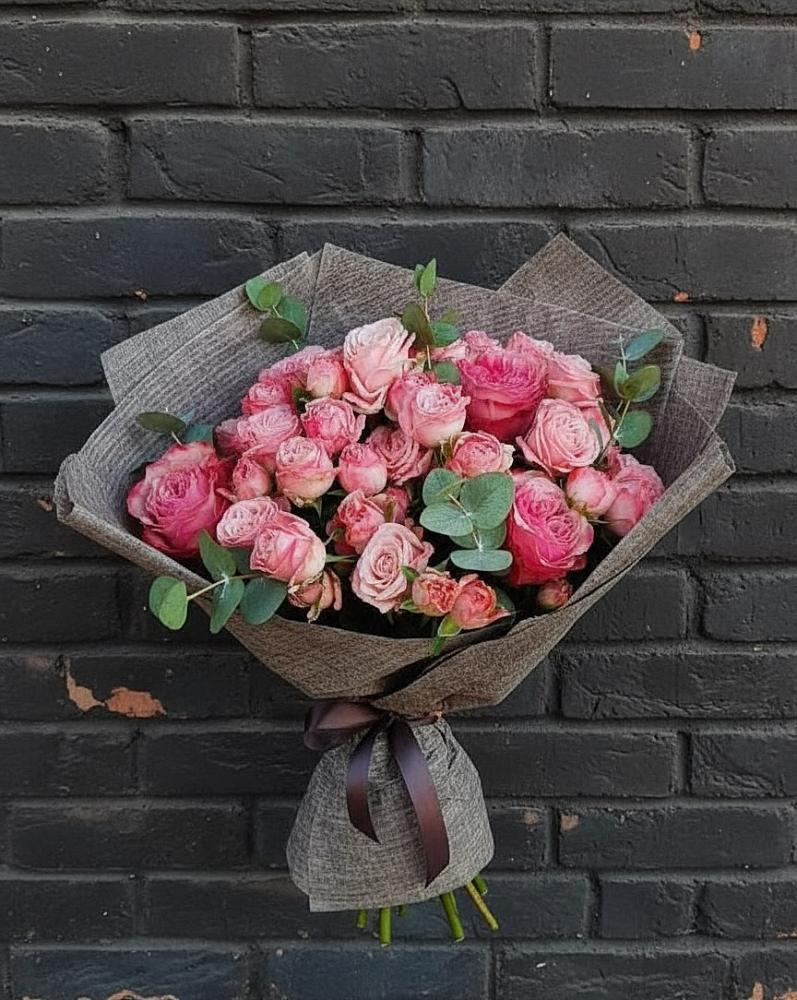 Букет цветов из: Розы в Борское