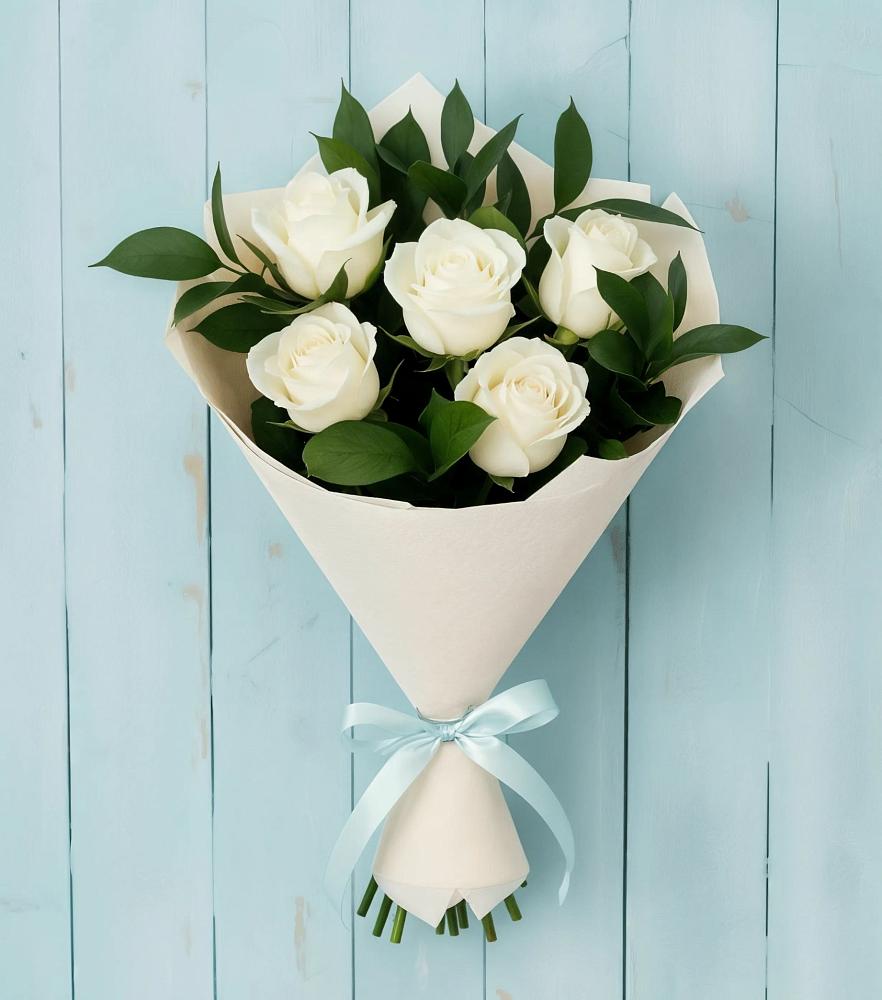 Букет цветов из: Розы в Борское