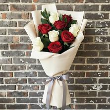 Букет цветов из:  Розы в Борское