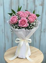 Букет цветов из:  Розы в Борское