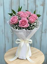 Букет цветов из:  Розы в Борское