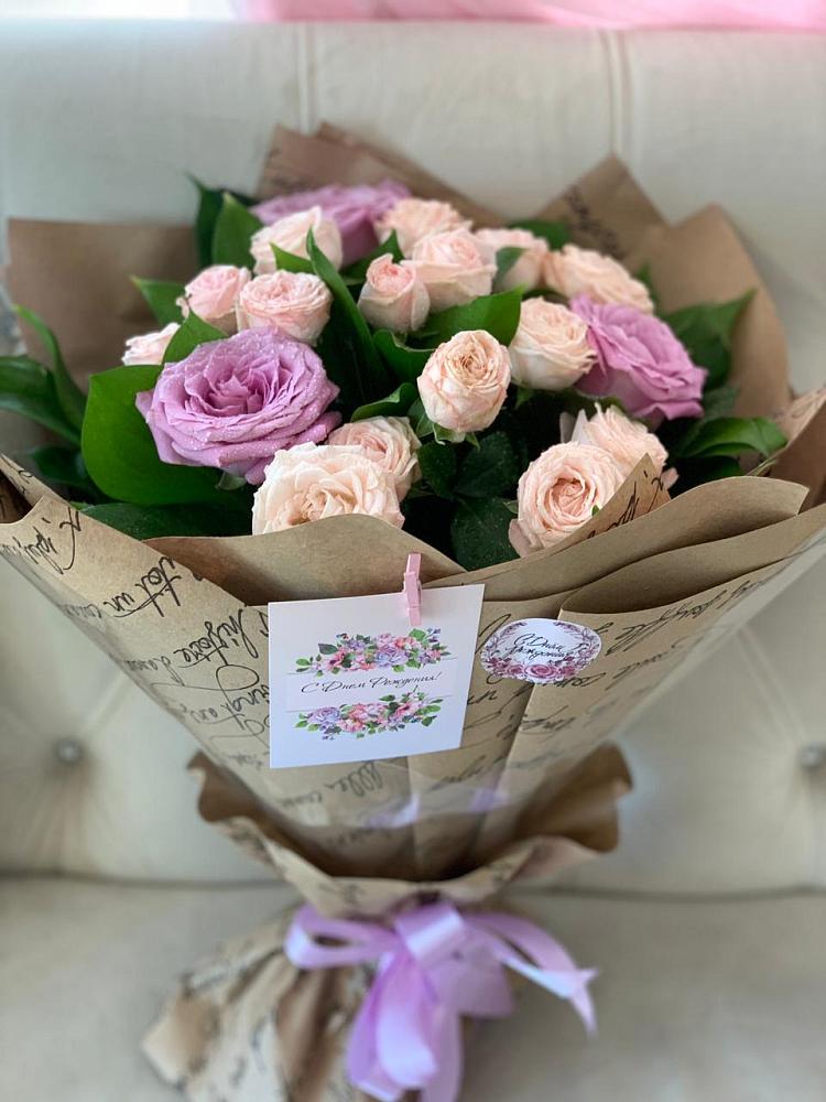 Букет цветов из: Розы в Борское