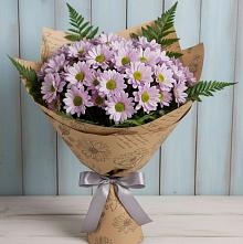 Букет цветов из:  Хризантемы в Борское