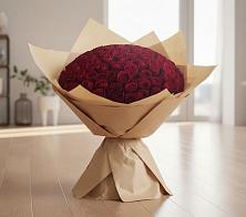 Букет 101 Красная роза в Борское