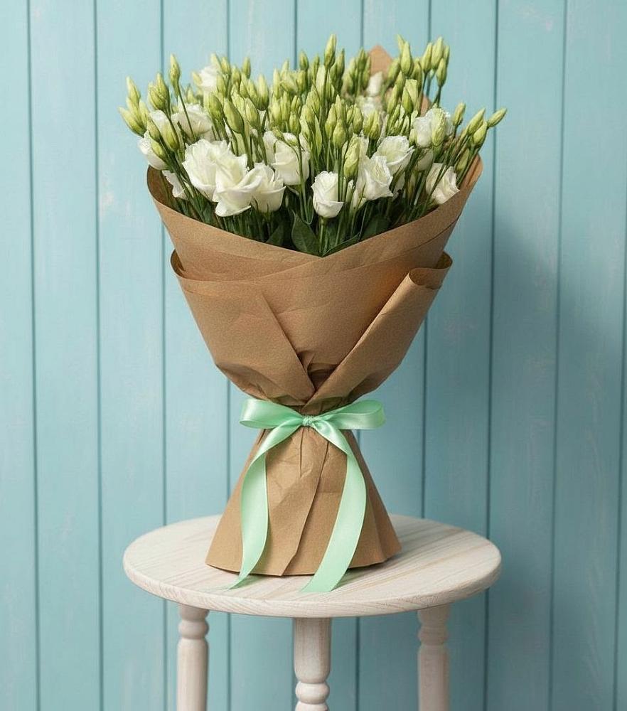 Букет цветов из: Лизиантусы в Борское