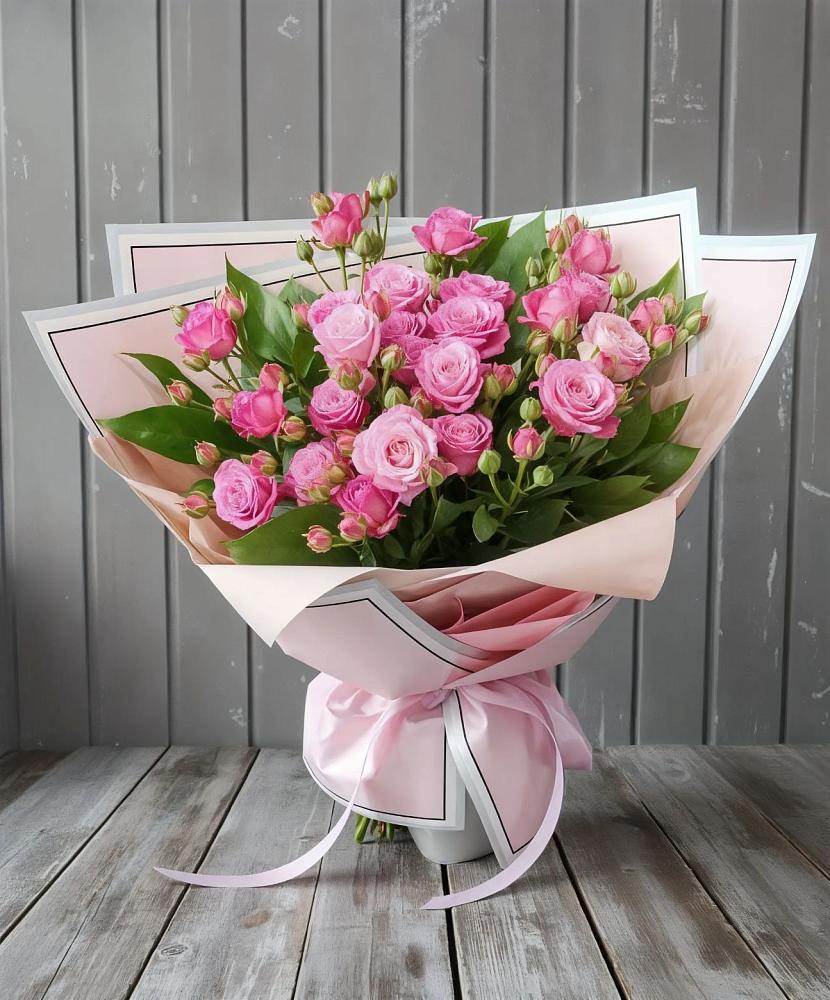 Букет Розовый кустик в Борское