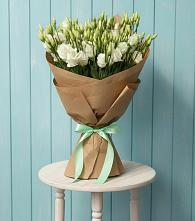 Букет цветов из:  Лизиантусы в Борское