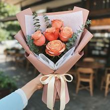 Букет цветов из:  Розы в Борское