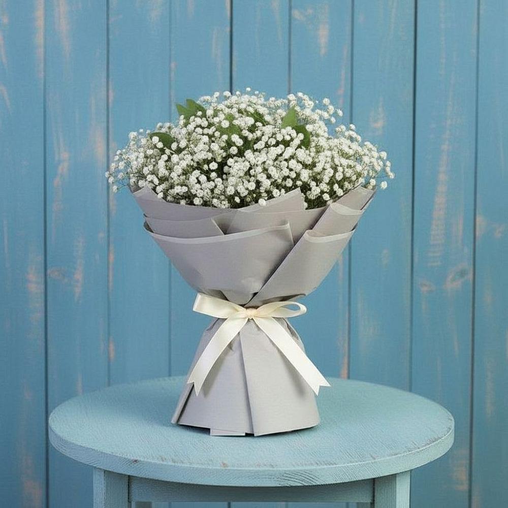 Букет цветов из: Гипсофила в Борское