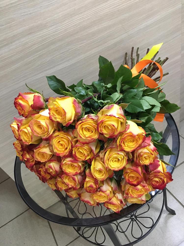 Букет Желтые розы в Борское