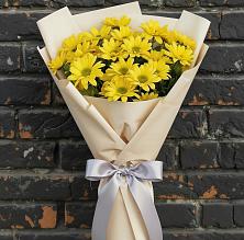 Букет цветов из:  Хризантемы #REPLACE_PRED# Борское