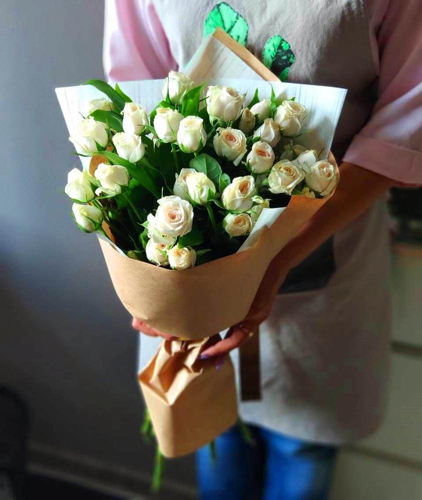Букет цветов из: Розы в Борское