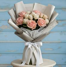 Букет цветов из:  Розы в Борское