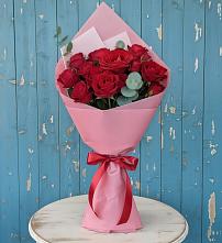 Букет цветов из:  Розы в Борское
