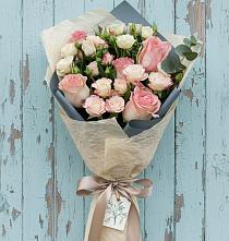 Букет цветов из:  Розы в Борское