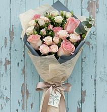 Букет цветов из:  Розы в Борское