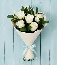 Букет цветов из:  Розы в Борское
