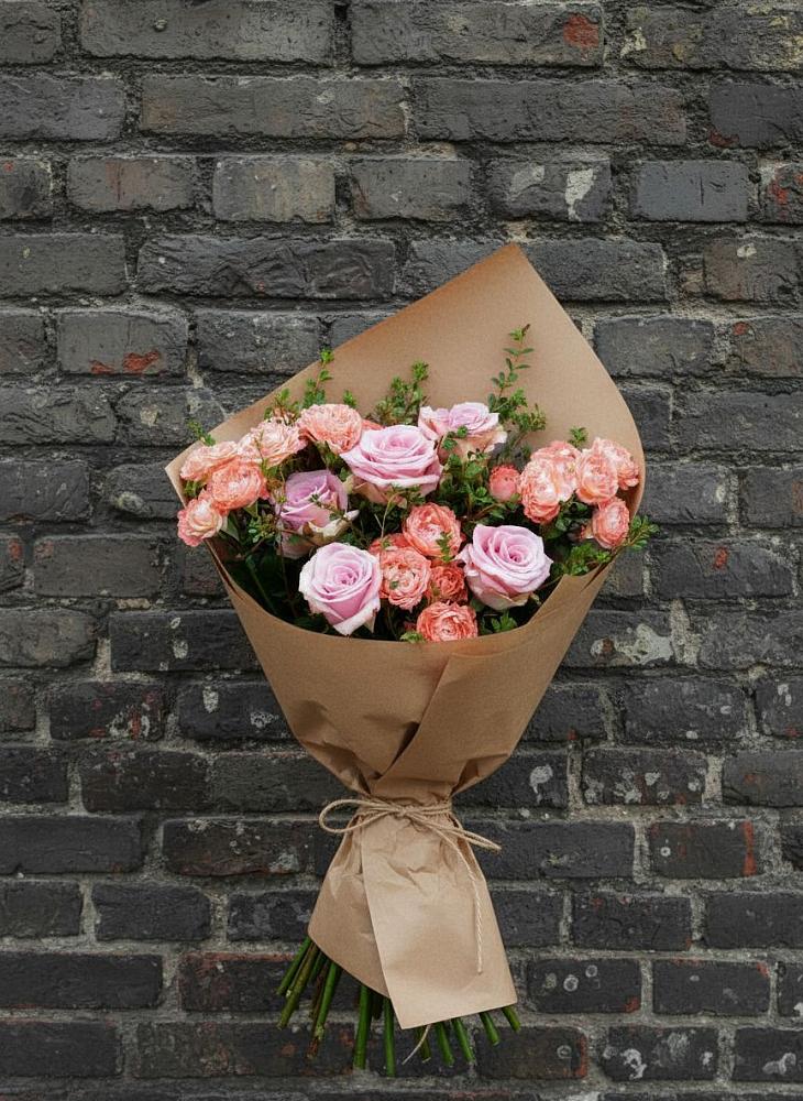 Букет цветов из: Розы в Борское