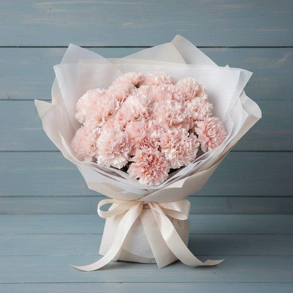 Букет цветов из: Гвоздики в Борское