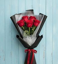 Букет цветов из:  Розы в Борское