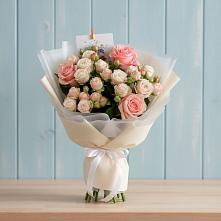 Букет цветов из:  Розы #REPLACE_PRED# Борское