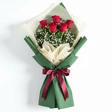 Букет цветов из:  Розы в Борское