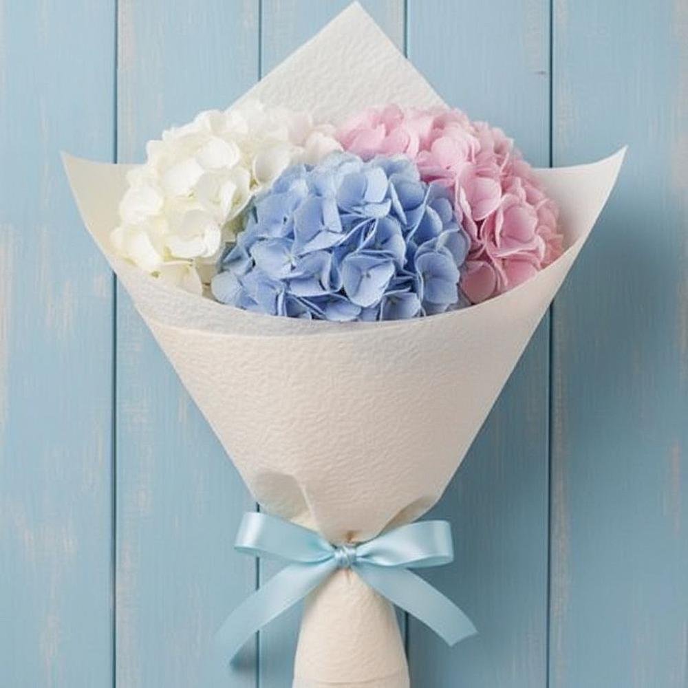 Букет цветов из: Гортензия в Борское