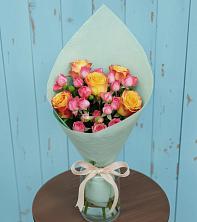 Букет цветов из:  Розы в Борское