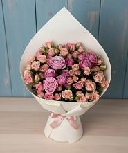 Букет цветов из:  Розы #REPLACE_PRED# Борское