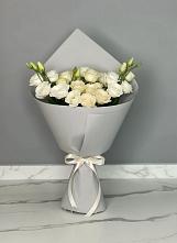 Букет цветов из:  Розы и Лизиантусы в Борское